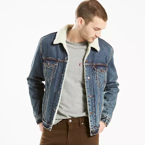 Levi’s Sherpa Trucker Jacket Size XS - Picture 5 of 12